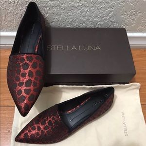 NWB Stella Luna Zarafa Ballerina Flats Sz EU38 US8